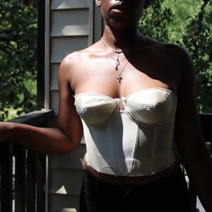 Vintage Nude bustier